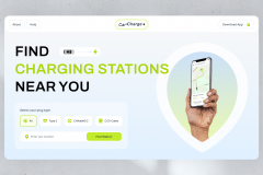 CarCharge — Mobile App Concept